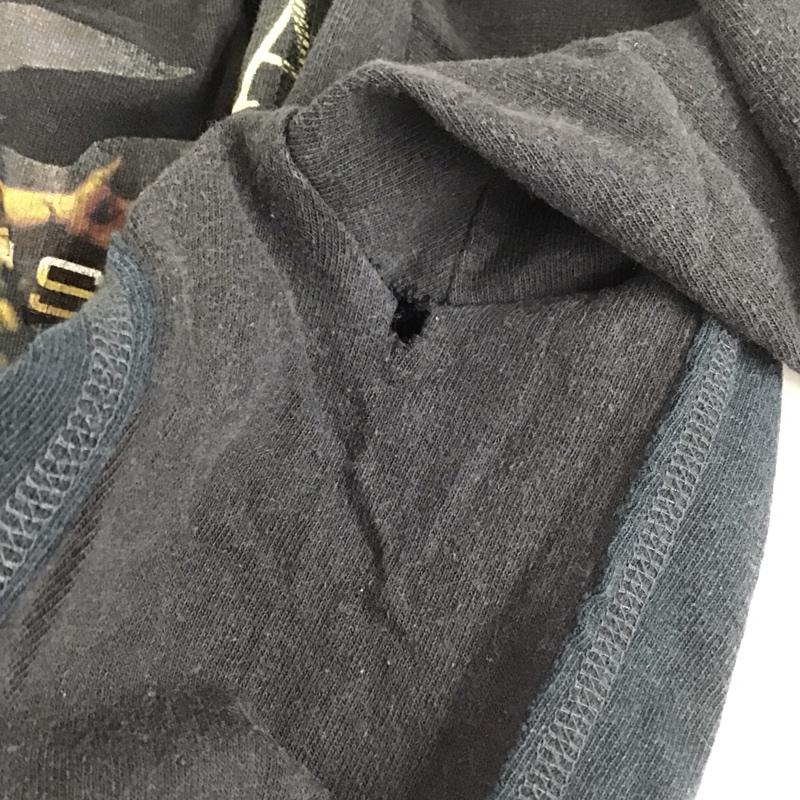 ニードルス Needles Tシャツ 半袖 半袖カットソー プリントTシャツ クルーネックカットソー S プリント 黒 / ブラック / black メンズ USED 古着 中古 10154710