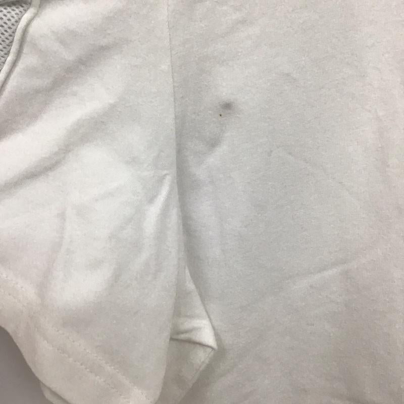 カルバン・クライン Calvin Klein ポロシャツ 半袖 半袖ポロシャツ カラーシャツ 半袖カットソー XL ロゴ、文字 白 / ホワイト / white メンズ USED 古着 中古 10154711