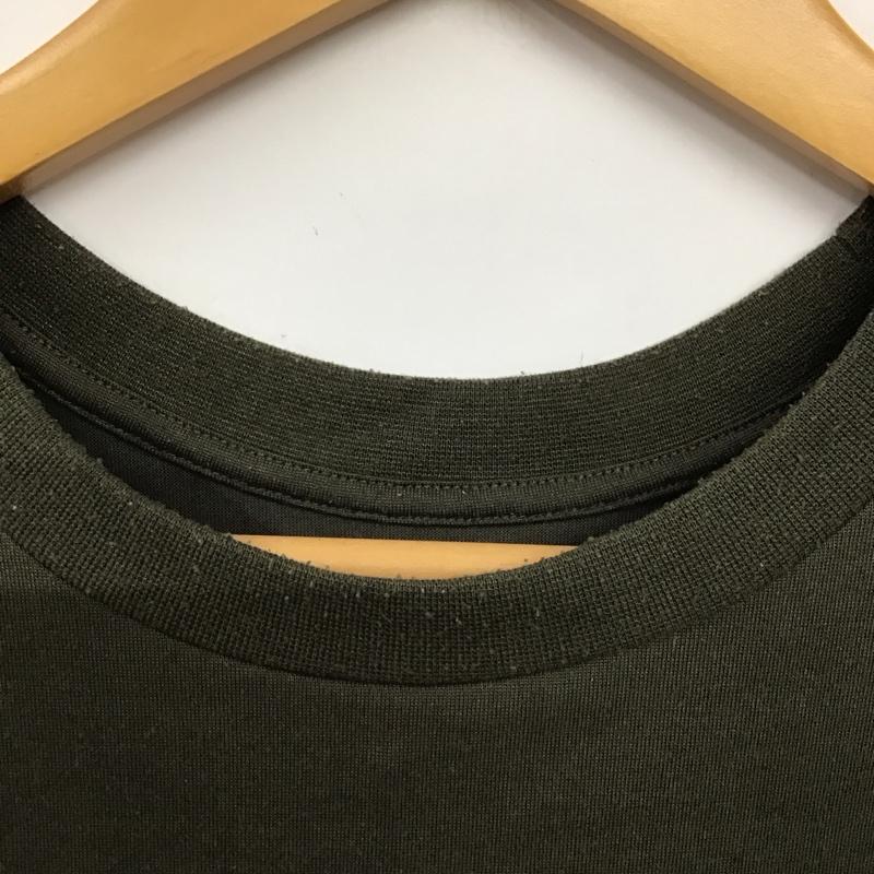 ザノースフェイス THE NORTH FACE Tシャツ 半袖 nt32300y プリントTシャツ XL ロゴ、文字 カーキ / カーキ / khaki メンズ USED 古着 中古 10154712