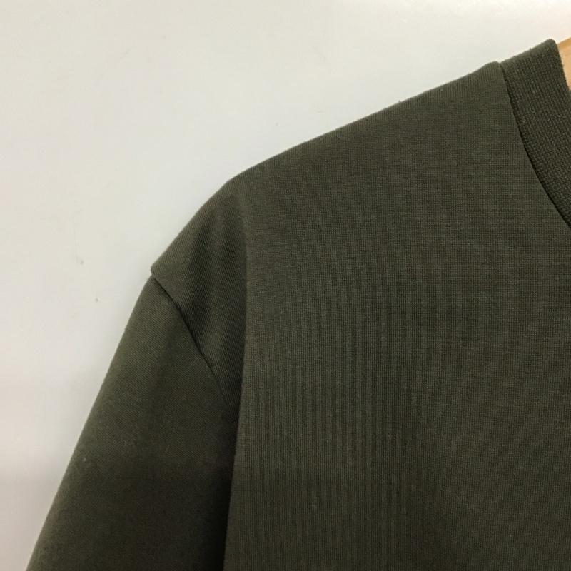 ザノースフェイス THE NORTH FACE Tシャツ 半袖 nt32300y プリントTシャツ XL ロゴ、文字 カーキ / カーキ / khaki メンズ USED 古着 中古 10154712