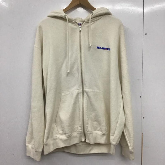 エクストララージ XLARGE パーカー 長袖 rc-24295xl ZIPUPHOODEDSWEATSHIRT XL ロゴ、文字 アイボリー / アイボリー / メンズ USED 古着 中古 10154716