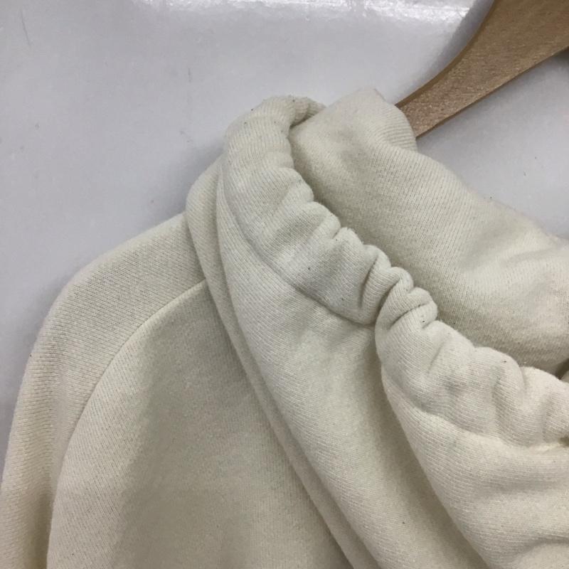 エクストララージ XLARGE パーカー 長袖 rc-24295xl ZIPUPHOODEDSWEATSHIRT XL ロゴ、文字 アイボリー / アイボリー / メンズ USED 古着 中古 10154716