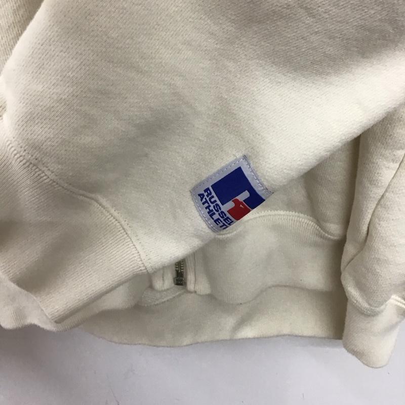 エクストララージ XLARGE パーカー 長袖 rc-24295xl ZIPUPHOODEDSWEATSHIRT XL ロゴ、文字 アイボリー / アイボリー / メンズ USED 古着 中古 10154716