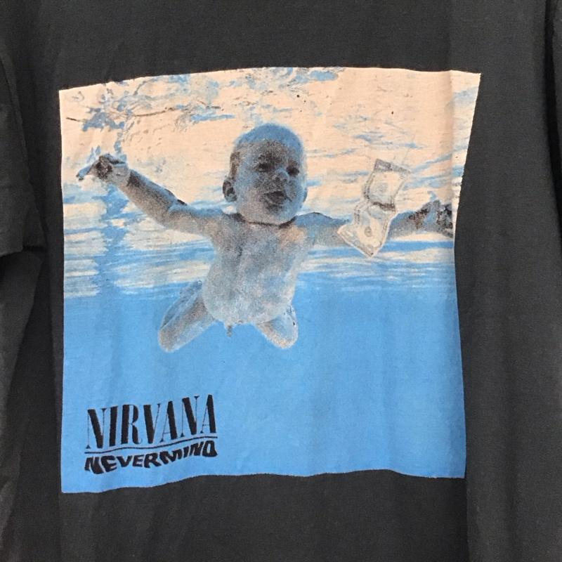 古着 USED Tシャツ 半袖 半袖カットソー プリントTシャツ クルーネックカットソー XL プリント ダークグレー / ダークグレー / メンズ USED 古着 中古 10154721