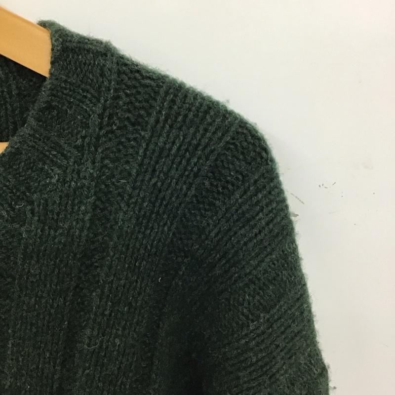 ポロバイラルフローレン Polo by RALPH LAUREN ニット、セーター 長袖 長袖ニットカットソー クルーネック セーター M  緑 / グリーン / green メンズ USED 古着 中古 10154723