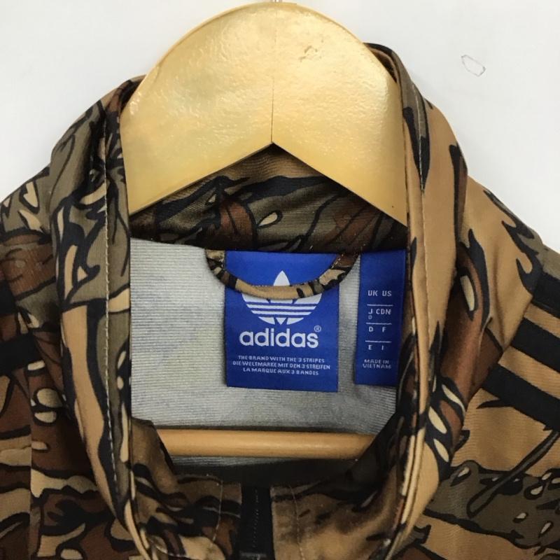 アディダス adidas ジャケット、上着 ジャンパー、ブルゾン s18696 ジップアップジャケット アウター プリント マルチカラー / マルチカラー / multicolor メンズ USED 古着 中古 10154725