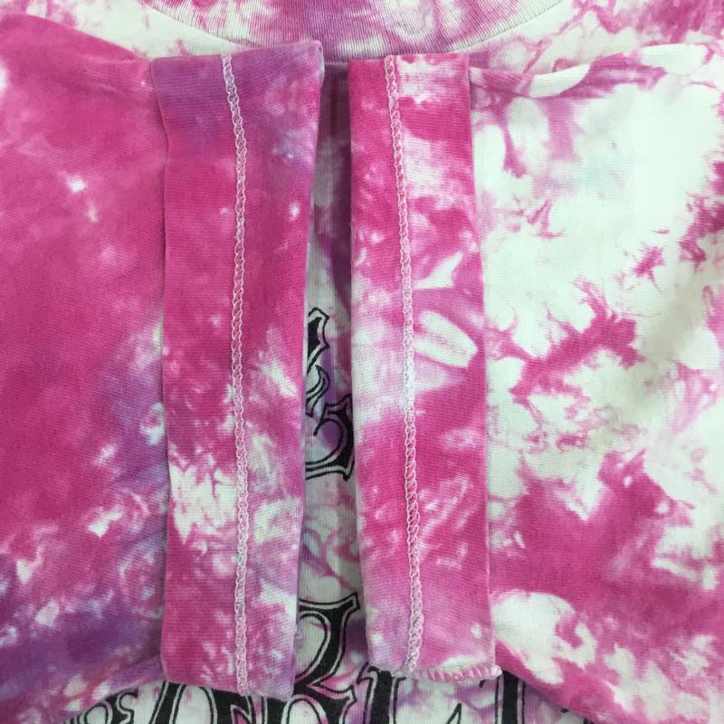 フルーツオブザルーム FRUIT OF THE LOOM Tシャツ 半袖 Ben&Jerry`s 80s USA製 タイダイ柄 Tシャツ CHERRY GARCIA L 総柄 紫 / パープル / purple メンズ USED 古着 中古 10154726