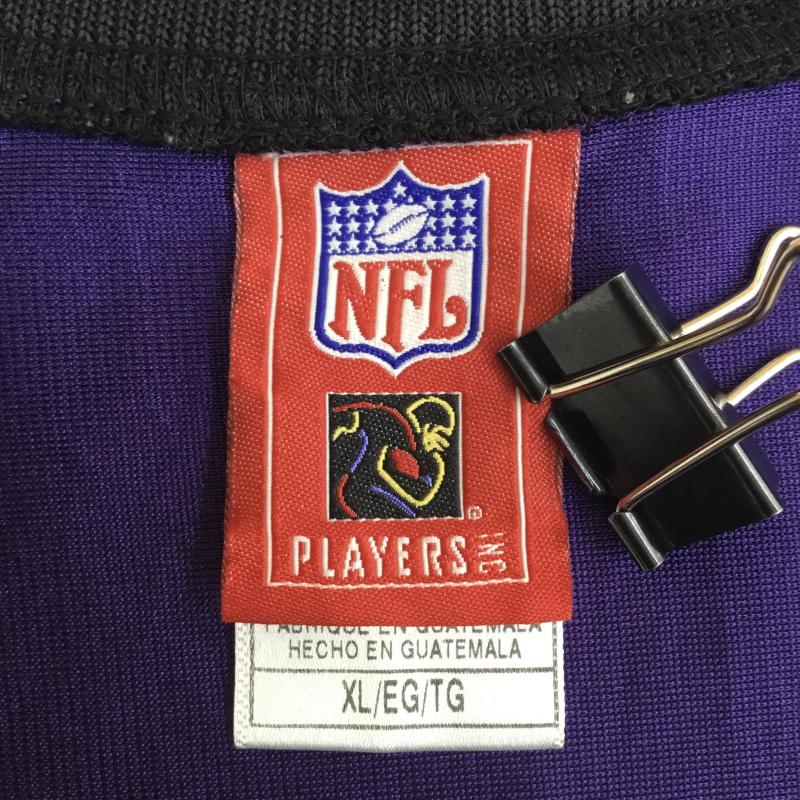 リーボック Reebok Tシャツ 半袖 Reebok NFL RAVENS ゲームシャツ 9番 XXL ロゴ、文字 紫 / パープル / purple メンズ USED 古着 中古 10154727