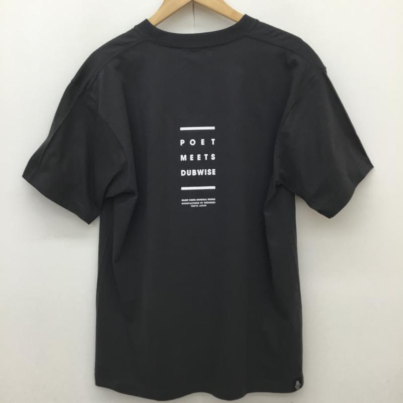 ＵＳフルギ US古着 Tシャツ 半袖 POET MEETS DUBWISE ENOUGH T-shirt SUMI EGHTS-0614 L ロゴ、文字 黒 / ブラック / black メンズ USED 古着 中古 10154728