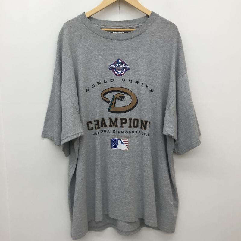 リー Lee Tシャツ 半袖 Lee SPORT MLB ダイヤモンドバックス Tシャツ XL ロゴ、文字 灰 / グレー / gray メンズ USED 古着 中古 10154729