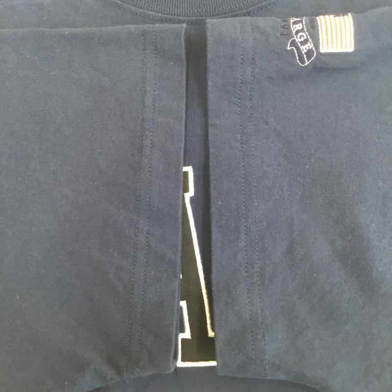 エクストララージ XLARGE Tシャツ 半袖 XLARGE メンズ バスケットボール ショートスリーブTシャツ 101232011060 M ロゴ、文字 紺 / ネイビー / navy メンズ USED 古着 中古 10154730