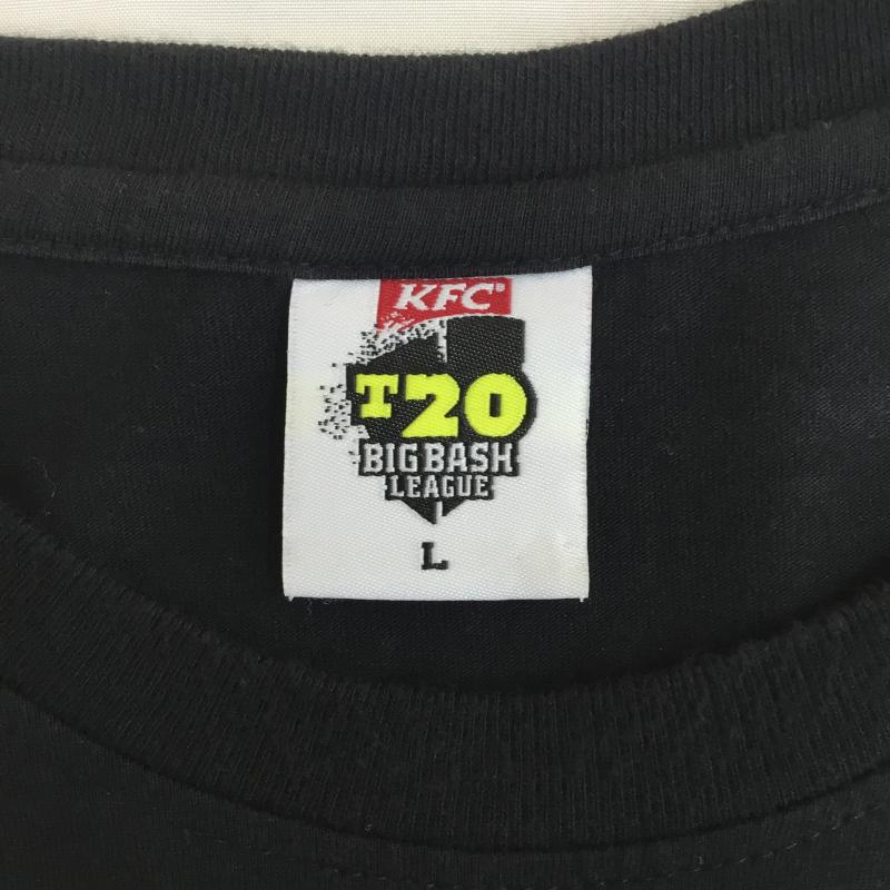 ユーズドクロージング used clothes Tシャツ 半袖 T20 SYDNEY THUNDER Tシャツ ブラック L ロゴ、文字 黒 / ブラック / black メンズ USED 古着 中古 10154732