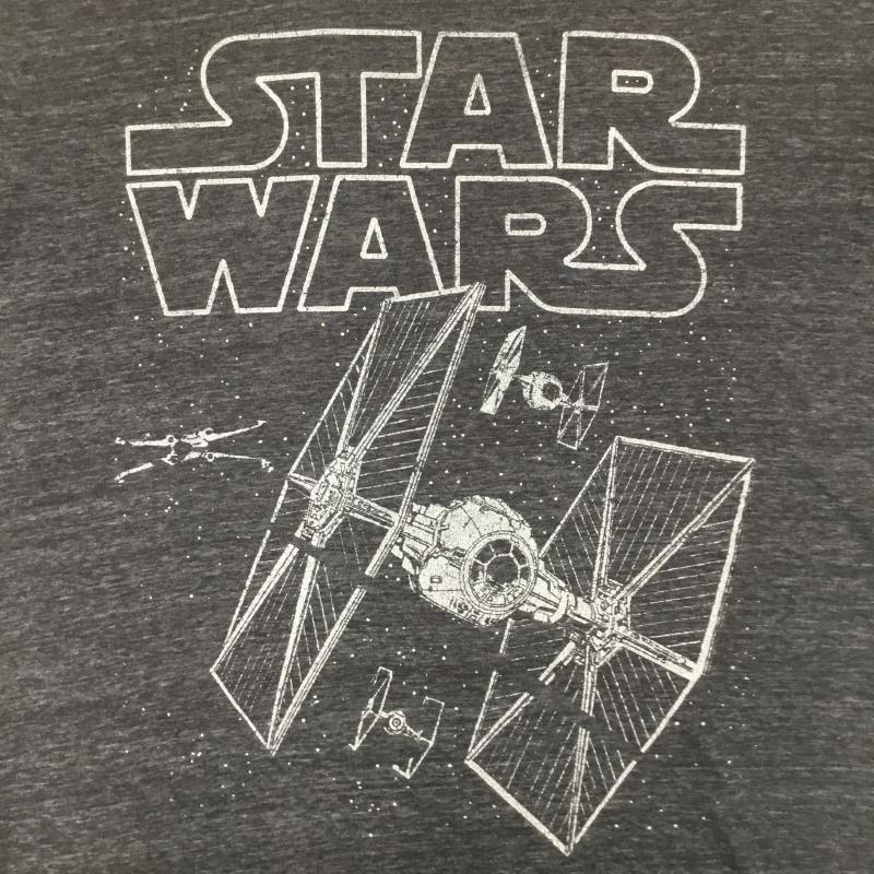 ユーズドクロージング used clothes Tシャツ 半袖 STARWARS スターウォーズ 半袖 Tシャツ ブラック L ロゴ、文字 黒 / ブラック / black メンズ USED 古着 中古 10154733