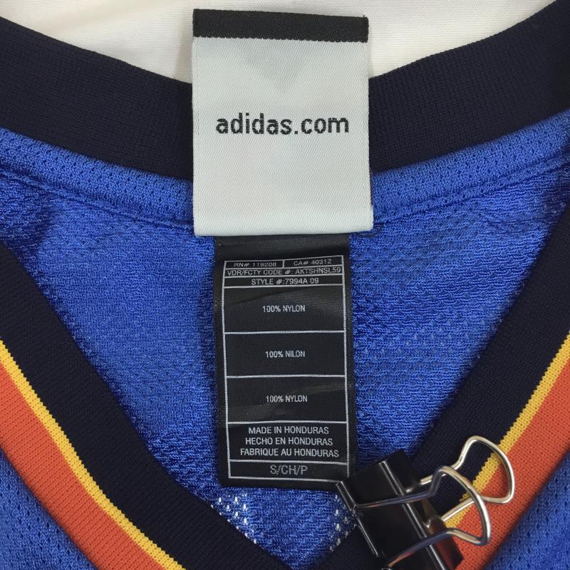 アディダス adidas タンクトップ タンクトップ adidas NBA OKLAHOMACITY IBAKA 9 バスケットボールユニフォーム S ロゴ、文字 青 / ブルー / blue メンズ USED 古着 中古 10154734