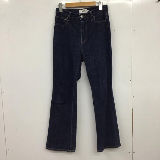 アズールバイマウジー AZUL BY MOUSSY パンツ デニム、ジーンズ 250EAC12-204K HIGH WAIST DENIM FLARE ２ M 無地 インディゴ / インディゴ / Indigo レディース USED 古着 中古 10154736
