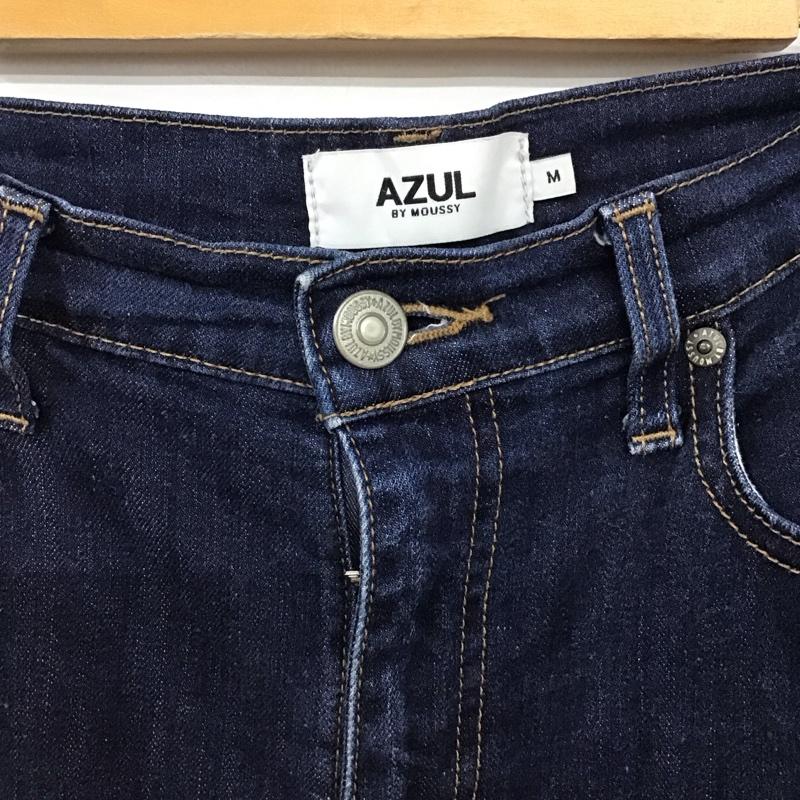 アズールバイマウジー AZUL BY MOUSSY パンツ デニム、ジーンズ 250EAC12-204K HIGH WAIST DENIM FLARE ２ M 無地 インディゴ / インディゴ / Indigo レディース USED 古着 中古 10154736