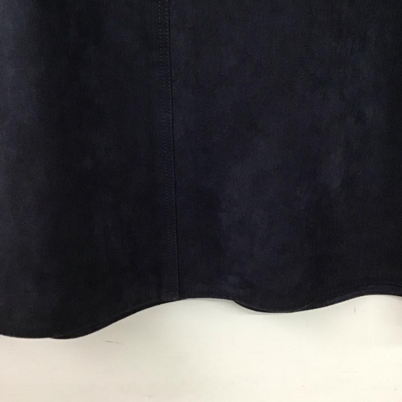 ロペ ROPE  スカート ひざ丈スカート 38 無地 紺 / ネイビー / navy レディース USED 古着 中古 10154739