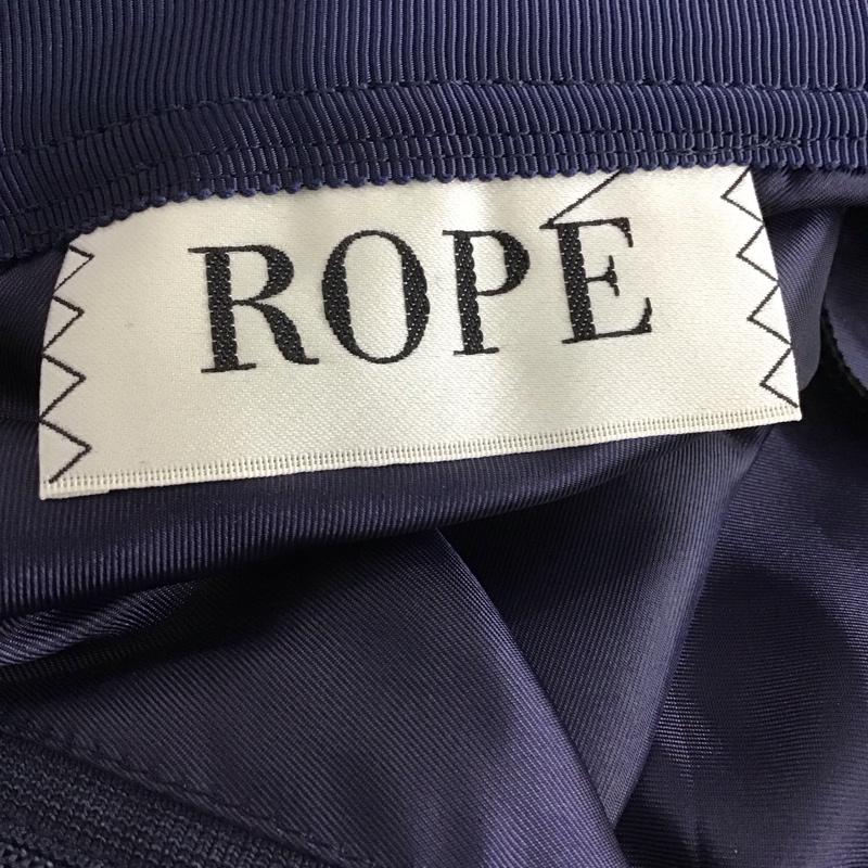 ロペ ROPE  スカート ひざ丈スカート 38 無地 紺 / ネイビー / navy レディース USED 古着 中古 10154739
