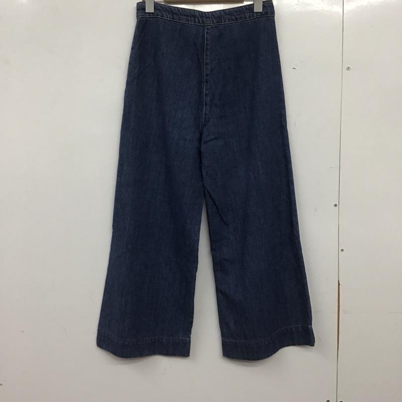ザラ ZARA パンツ デニム、ジーンズ 34 無地 水色 / ライトブルー / レディース USED 古着 中古 10154741