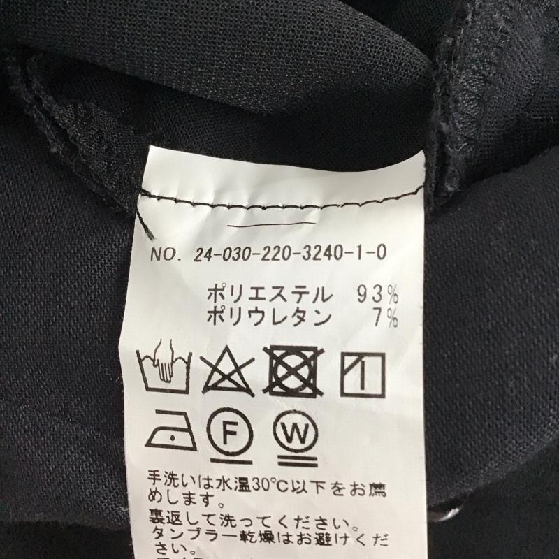 フレームワーク FRAMeWORK パンツ スラックス 36 無地 黒 / ブラック / black レディース USED 古着 中古 10154742