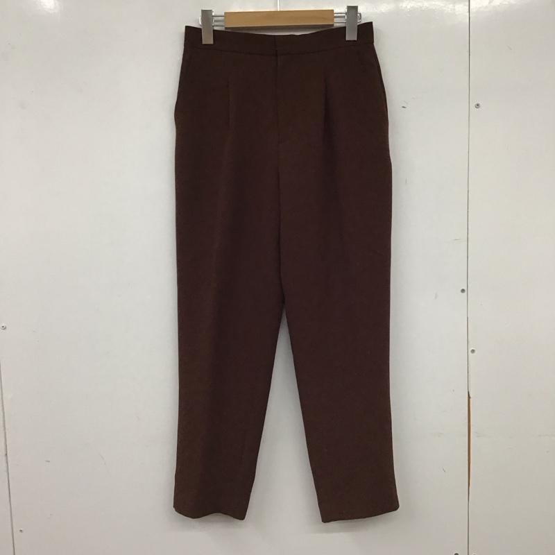 ロペ ROPE  パンツ スラックス 38 無地 茶 / ブラウン / brown レディース USED 古着 中古 10154743
