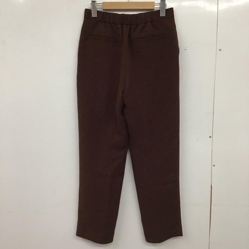 ロペ ROPE  パンツ スラックス 38 無地 茶 / ブラウン / brown レディース USED 古着 中古 10154743