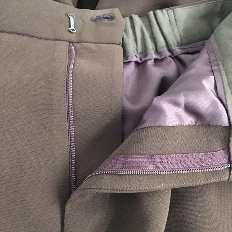 ロペ ROPE  パンツ スラックス 38 無地 茶 / ブラウン / brown レディース USED 古着 中古 10154743