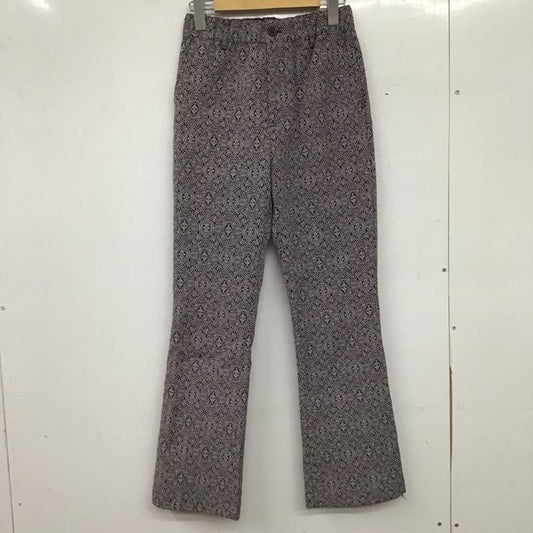 ジーナシス JEANASIS パンツ スラックス JS050621MC ストレートパンツ M 総柄 紫 / パープル / purple レディース USED 古着 中古 10154744
