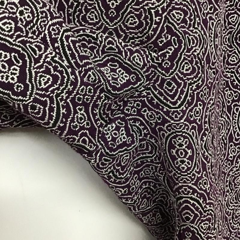 ジーナシス JEANASIS パンツ スラックス JS050621MC ストレートパンツ M 総柄 紫 / パープル / purple レディース USED 古着 中古 10154744