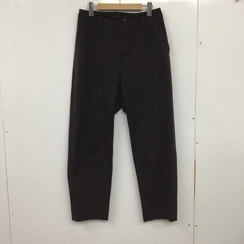 マーガレットハウエル MARGARET HOWELL パンツ スラックス 578-3143001 3 無地 茶 / ブラウン / brown レディース USED 古着 中古 10154745