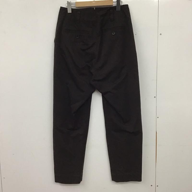 マーガレットハウエル MARGARET HOWELL パンツ スラックス 578-3143001 3 無地 茶 / ブラウン / brown レディース USED 古着 中古 10154745