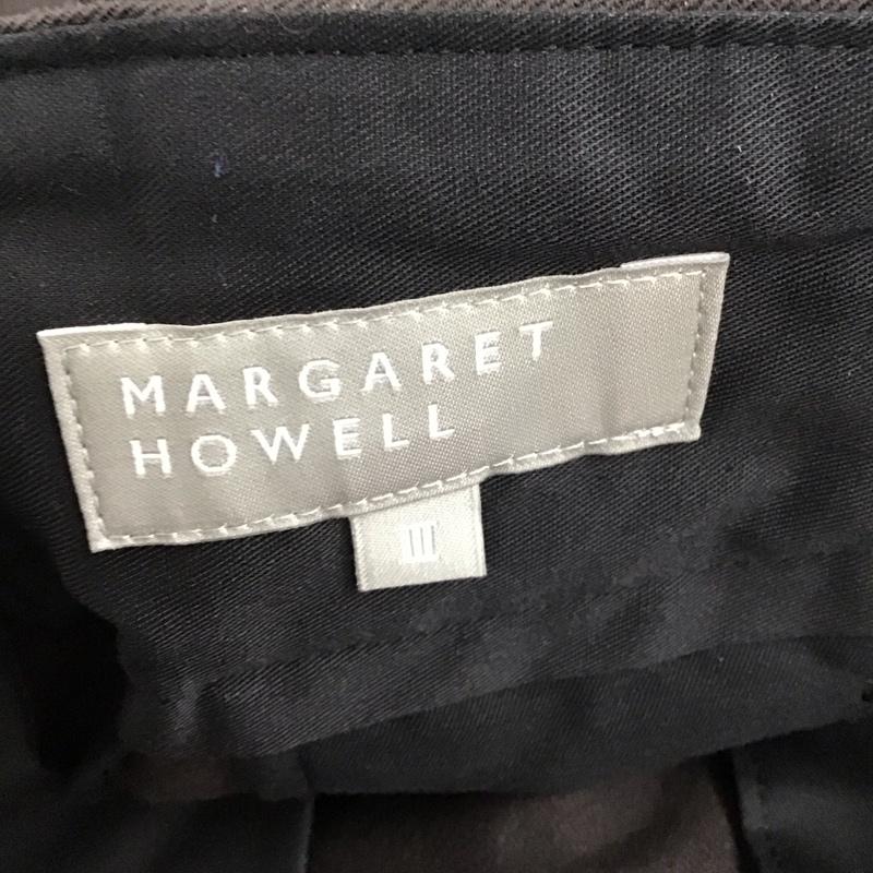 マーガレットハウエル MARGARET HOWELL パンツ スラックス 578-3143001 3 無地 茶 / ブラウン / brown レディース USED 古着 中古 10154745
