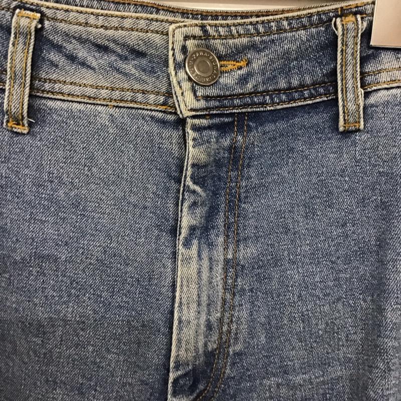 ザラ ZARA パンツ デニム、ジーンズ 34 無地 水色 / ライトブルー / レディース USED 古着 中古 10154746