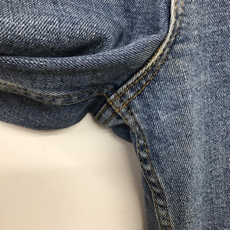 ザラ ZARA パンツ デニム、ジーンズ 34 無地 水色 / ライトブルー / レディース USED 古着 中古 10154746
