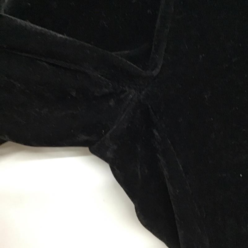 カスタネ Kastane パンツ スラックス KAS1933 ベロアチュールパンツ 0 無地 黒 / ブラック / black レディース USED 古着 中古 10154748