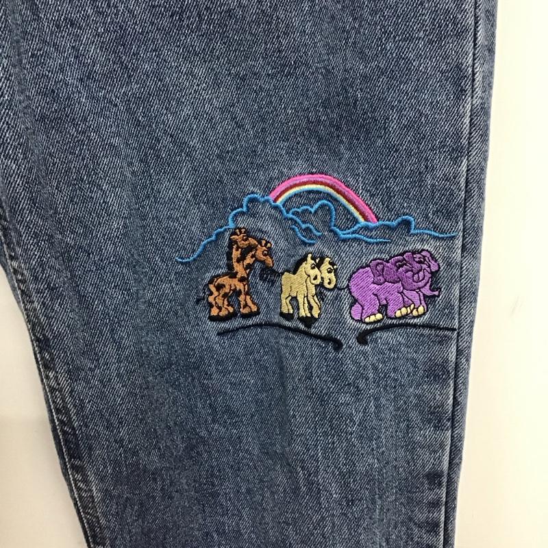 古着 USED パンツ デニム、ジーンズ youth bath 無地 水色 / ライトブルー / レディース USED 古着 中古 10154749