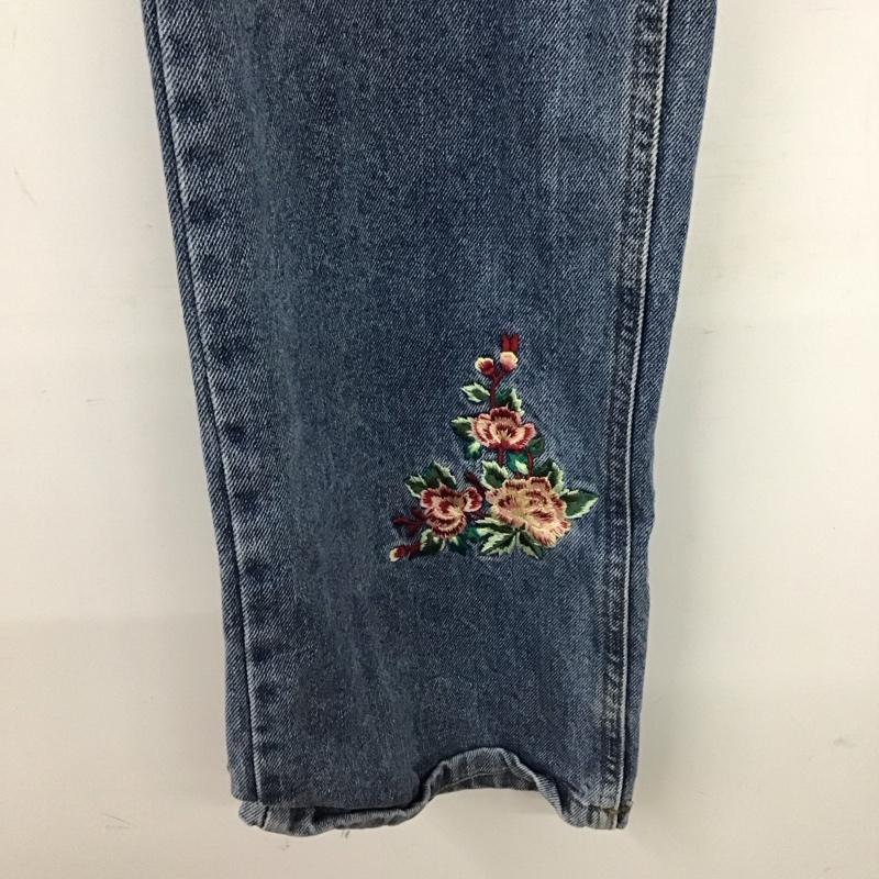 古着 USED パンツ デニム、ジーンズ youth bath 無地 水色 / ライトブルー / レディース USED 古着 中古 10154749