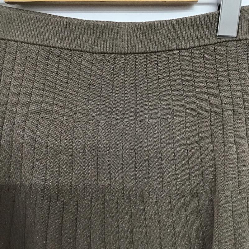 アンタイトル UNTITLED スカート ひざ丈スカート 2 無地 ベージュ / ベージュ / beige レディース USED 古着 中古 10154750