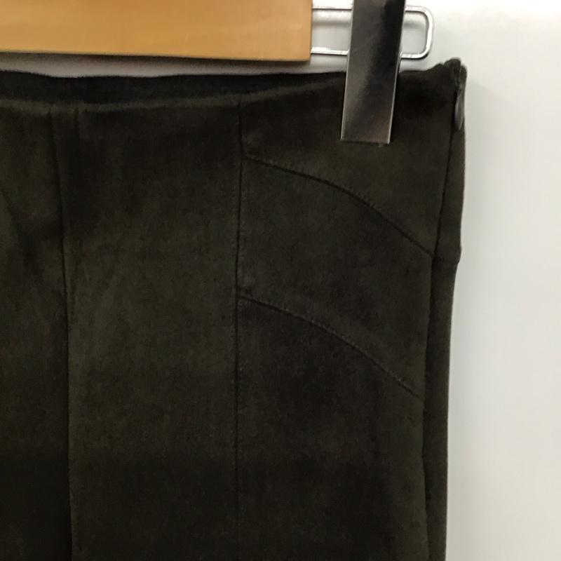 ザラ ZARA パンツ スラックス XS 無地 カーキ / カーキ / khaki レディース USED 古着 中古 10154751