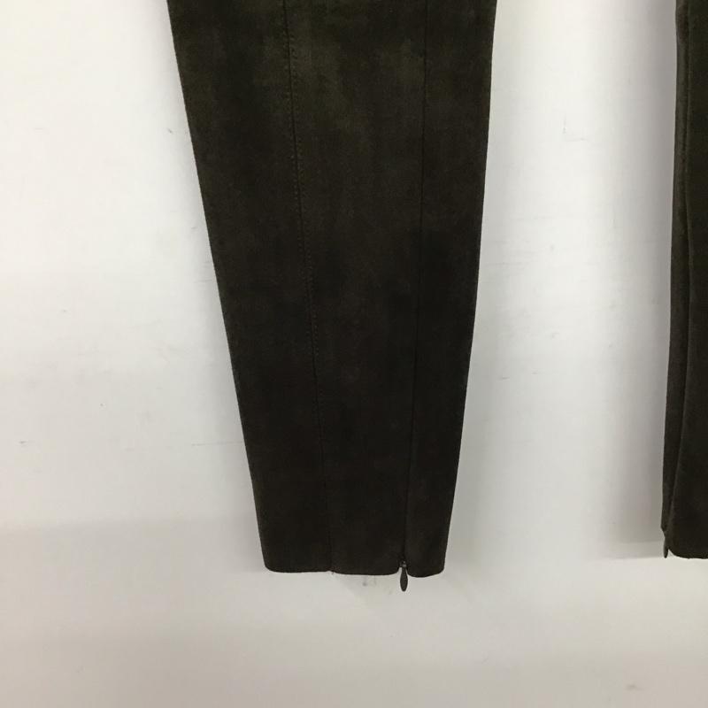 ザラ ZARA パンツ スラックス XS 無地 カーキ / カーキ / khaki レディース USED 古着 中古 10154751