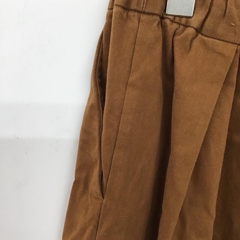 スタディオクリップ studio CLIP パンツ サルエルパンツ M 無地 茶 / ブラウン / brown レディース USED 古着 中古 10154756