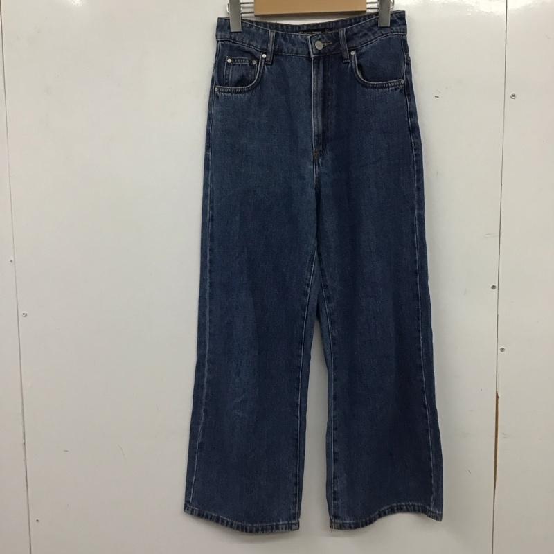 ザラ ZARA パンツ デニム、ジーンズ 34 無地 インディゴ / インディゴ / Indigo レディース USED 古着 中古 10154762