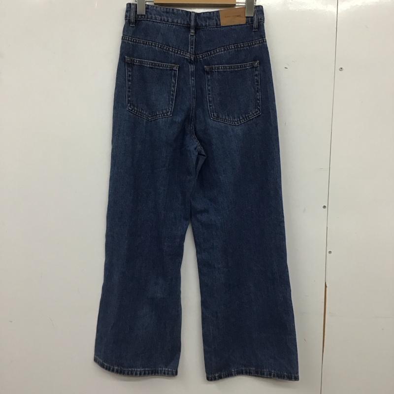 ザラ ZARA パンツ デニム、ジーンズ 34 無地 インディゴ / インディゴ / Indigo レディース USED 古着 中古 10154762
