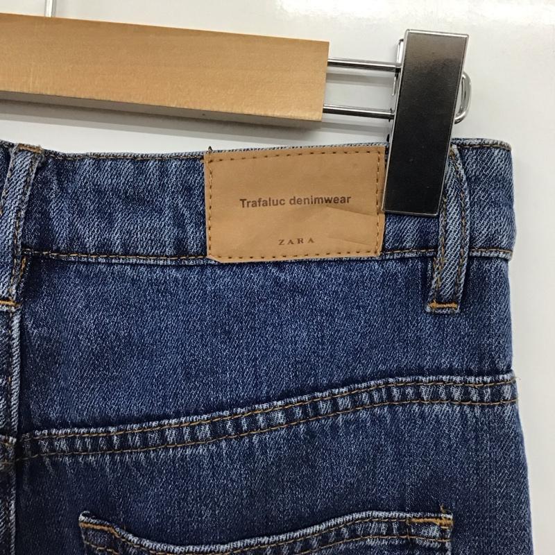 ザラ ZARA パンツ デニム、ジーンズ 34 無地 インディゴ / インディゴ / Indigo レディース USED 古着 中古 10154762