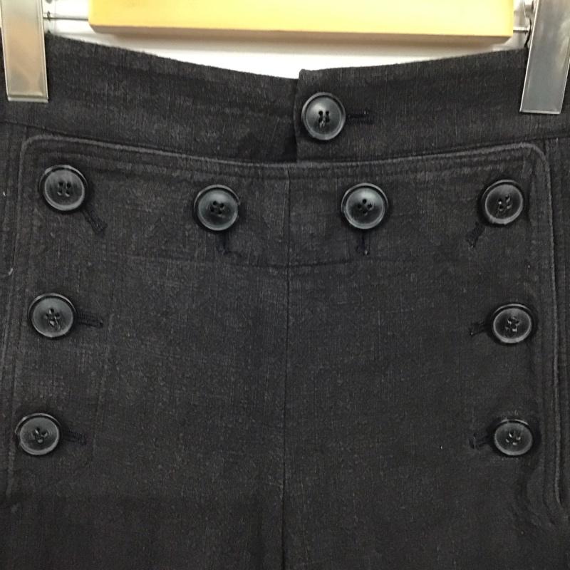 ミラオーウェン Mila Owen パンツ スラックス 09WFP182076 ワイドパンツ 0 無地 黒 / ブラック / black レディース USED 古着 中古 10154763