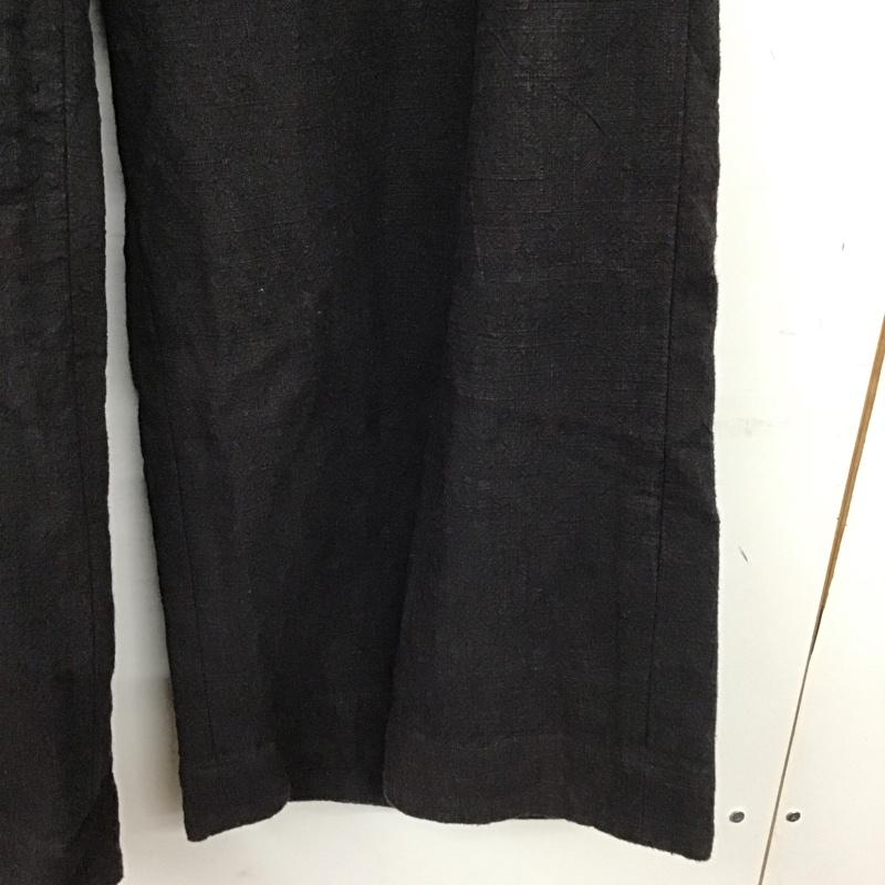 ミラオーウェン Mila Owen パンツ スラックス 09WFP182076 ワイドパンツ 0 無地 黒 / ブラック / black レディース USED 古着 中古 10154763