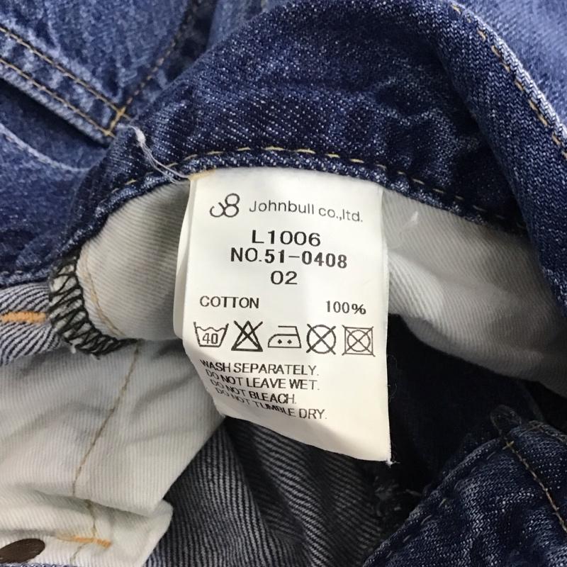 ジョンブル Johnbull パンツ デニム、ジーンズ 2 無地 水色 / ライトブルー / レディース USED 古着 中古 10154766