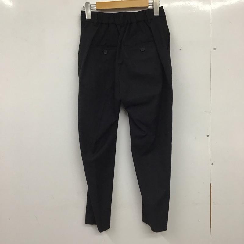 バンヤードストーム BARNYARDSTORM パンツ スラックス BG110513NN ステップヘムテーパードパンツ 0 無地 黒 / ブラック / black レディース USED 古着 中古 10154767