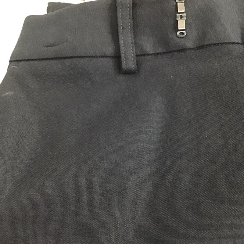 バンヤードストーム BARNYARDSTORM パンツ スラックス BG110513NN ステップヘムテーパードパンツ 0 無地 黒 / ブラック / black レディース USED 古着 中古 10154767