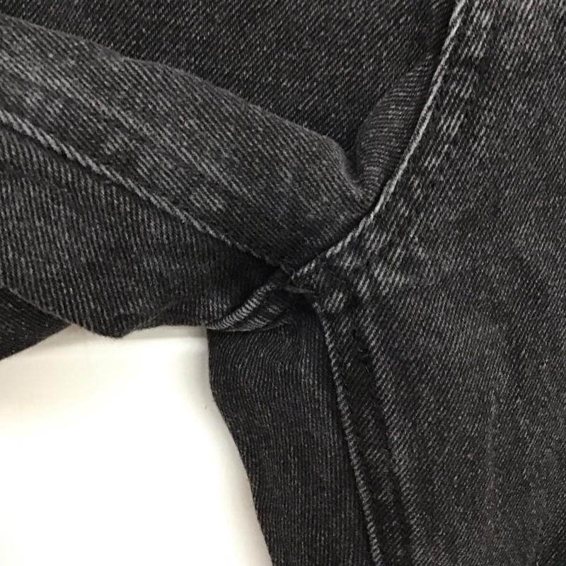 チコ CHICO パンツ デニム、ジーンズ CHZ1031203A0004 サイドスリットダメージデニムパンツ 0 無地 黒 / ブラック / black レディース USED 古着 中古 10154769